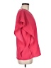 Banana Republic 100% Polyester Pink Short Sleeve Blouse Size M - photo 4
