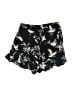 Zara Basic Floral Black Shorts Size XS - photo 2