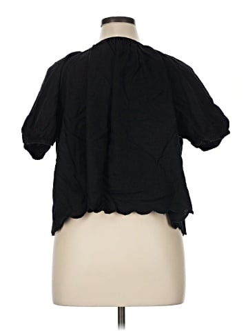 Time and Tru Short Sleeve Blouse (view 2)