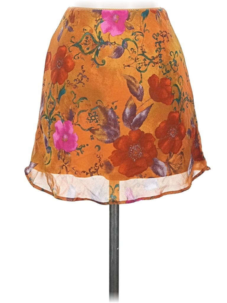 Pre-owned Wild Fable Casual Skirt In Orange