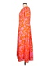 Talbots Tropical Orange Casual Dress Size 12 - photo 5