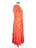 Talbots Tropical Orange Casual Dress Size 12 - photo 4