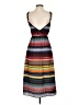 Athleta 100% Polyester Stripes Black Casual Dress Size XS - photo 2