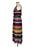 Athleta 100% Polyester Stripes Black Casual Dress Size XS - photo 5