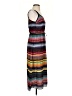Athleta 100% Polyester Stripes Black Casual Dress Size XS - photo 4