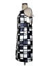 W by Worth 100% Polyester Graphic Blue Cocktail Dress Size 2 - photo 5