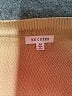 En Creme Floral Tan Pullover Sweater Size M - photo 7