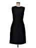 Theory Solid Black Cocktail Dress Size 8 - photo 1