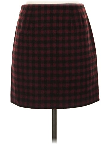 Madewell Buffalo Check Upstate Skirt (view 2)
