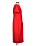 Ann Taylor Solid Red Casual Dress Size 2 - photo 4