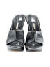 Max Studio 100% Leather Black Heels Size 7 1/2 - photo 2