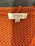 Umgee Houndstooth Orange Poncho Size XL - photo 7