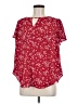 Torrid 100% Polyester Red Short Sleeve Blouse Size Med Plus (00) - photo 1
