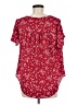 Torrid 100% Polyester Red Short Sleeve Blouse Size Med Plus (00) - photo 2