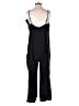 Hatch 100% Cupro Solid Black Jumpsuit Size Med Maternity (2) - photo 2