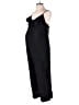 Hatch 100% Cupro Solid Black Jumpsuit Size Med Maternity (2) - photo 1