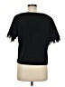 J.Crew 100% Cotton Black Short Sleeve Top Size M - photo 2