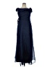 JS Collections 100% Polyester Blue Cocktail Dress Size 16 - photo 1