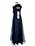JS Collections 100% Polyester Blue Cocktail Dress Size 16 - photo 5