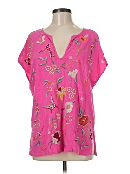 Johnny Was Short Sleeve Blouse
