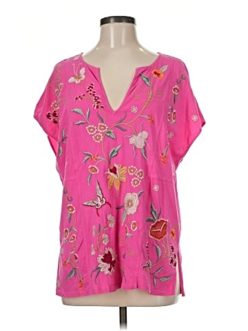 Johnny Was Short Sleeve Blouse (view 1)