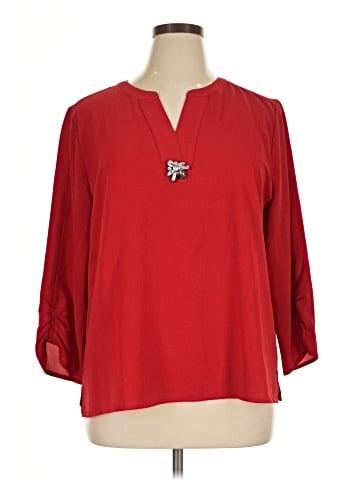 Chico's 3/4 Sleeve Blouse (view 1)