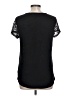 Grayson Black Short Sleeve Blouse Size Lg (4) - photo 2