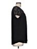 Grayson Black Short Sleeve Blouse Size Lg (4) - photo 4