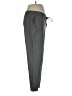 dalia Solid Gray Casual Pants Size L - photo 4