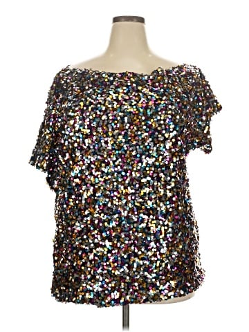 Anna-kaci Short Sleeve Blouse (view 1)