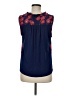 41Hawthorn 100% Polyester Blue Sleeveless Blouse Size M - photo 2