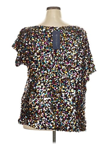 Anna-kaci Short Sleeve Blouse (view 2)