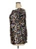 Anna-kaci 100% Polyester Silver Short Sleeve Blouse Size 2X - photo 5