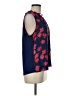 41Hawthorn 100% Polyester Blue Sleeveless Blouse Size M - photo 4