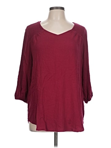 Torrid 3/4 Sleeve Blouse (view 1)