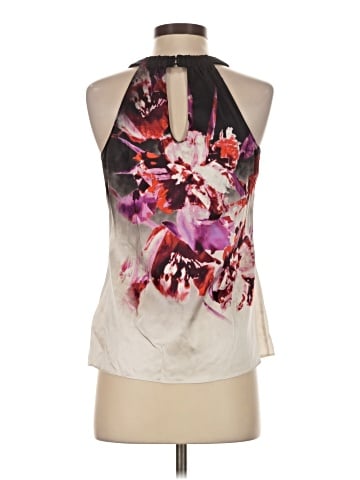 Elie Tahari Sleeveless Silk Top (view 2)
