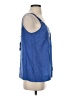 BCBGMAXAZRIA Blue Sleeveless Blouse Size S - photo 4