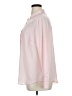 Liz Claiborne 100% Polyester Color Block Pink Long Sleeve Blouse Size 1X - photo 5