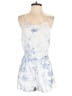 RVCA 100% Rayon Tie-dye Blue Romper Size S - photo 1