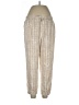 Old Navy Print Gold Linen Pants Size L - photo 1