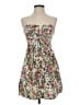 Bebop Floral White Cocktail Dress Size S - photo 1