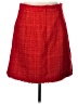 Ann Taylor Tweed Red Casual Skirt Size 12 - photo 2