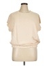 Oddi Tan Short Sleeve Top Size 1X - photo 1