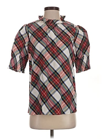 J.Crew Short Sleeve Blouse (view 1)
