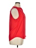 DKNY 100% Polyester Red Sleeveless Blouse Size XL - photo 4