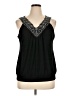 Style&Co Black Sleeveless Blouse Size XL - photo 1