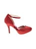 Assorted Brands 100% Synthetic Red Heels Size 6 1/2 - photo 1