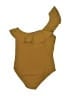 Ulla Johnson Solid Tan One Piece Swimsuit Size M - photo 2