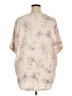 Oddi Tan Short Sleeve Blouse Size 1X - photo 2