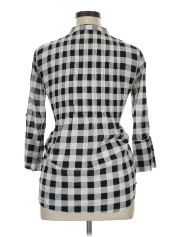 Miley Cyrus & Max Azria 3/4 Sleeve Button-Down Shirt (view 2)